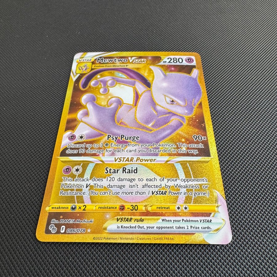Mewtwo VSTAR 86/78 Pokmon GO Gold | Kp p Tradera (727885473) Mewtwo VSTAR 86/78 Pokmon GO Gold | Kp p Tradera (727885473)