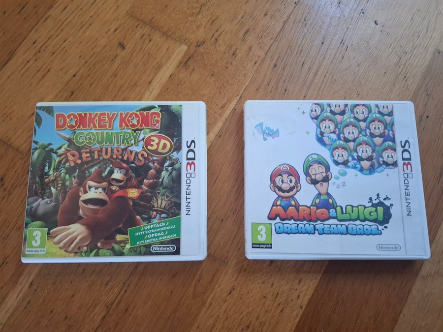 Se produkter som liknar Nintendo 3DS, Donkey Kong på Tradera