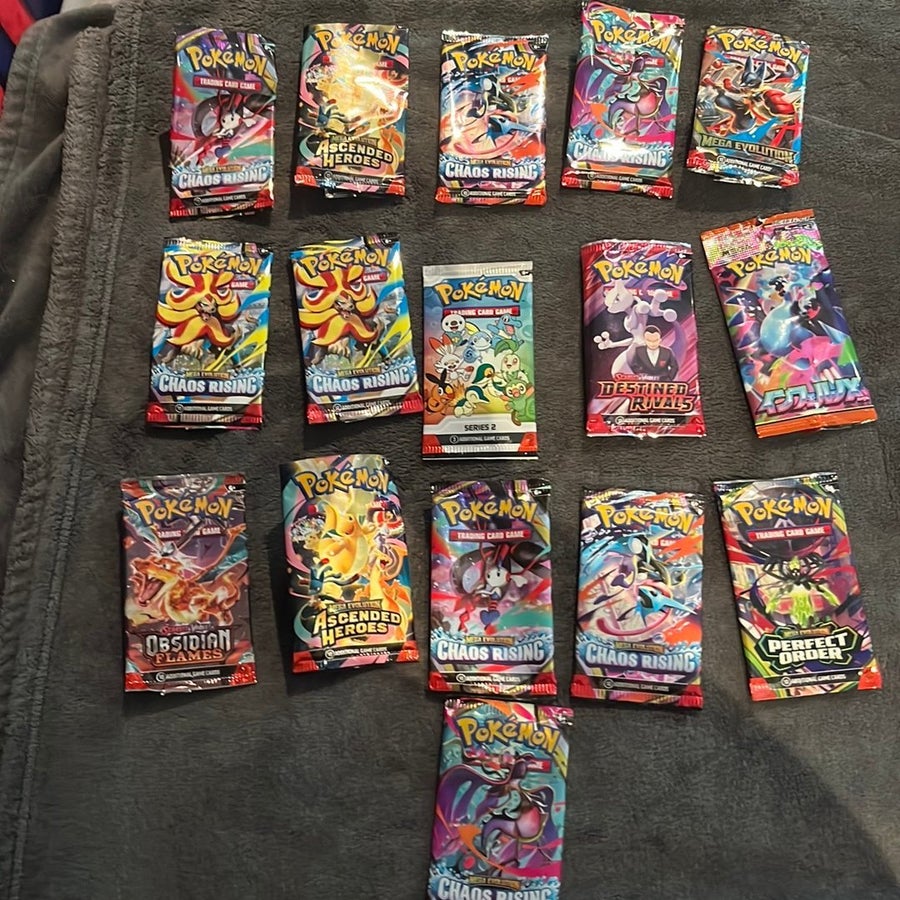 pokemon card wrappers pack wrappers” 16 My Pokémon card pack wrapper