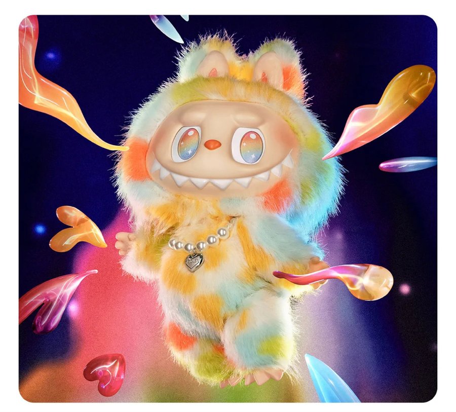 ラブブ LABUBU ROCK THE UNIVERSE 37cm POPMART Labubu Labubu Rock The Universe Plush Toy 37cm - ZebraUp