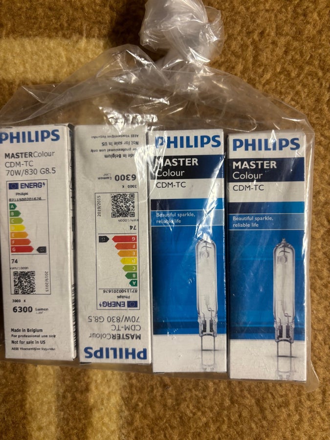 Philips MASTERColour CDM-TC 70W/830 G8.5 | Køb på Tradera (752284438)