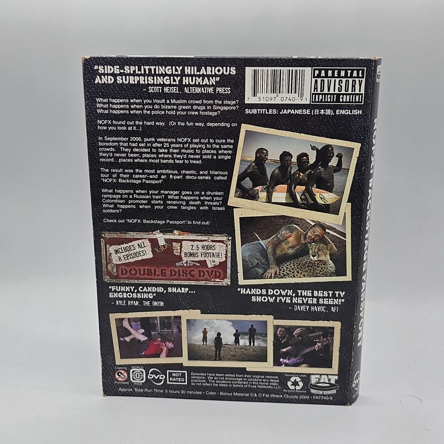 NOFX - Backstage Passport | DVD-film | Köp på Tradera (755367558)