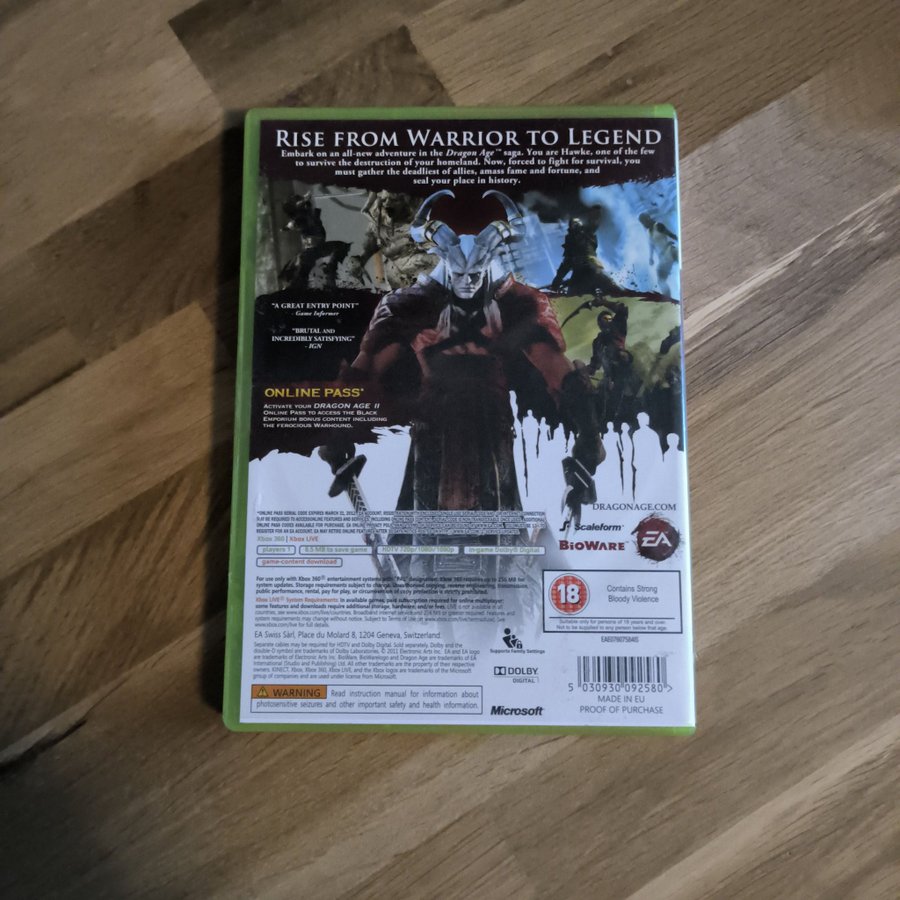 Dragon Age II (Xbox 360) Køb på Tradera (698199797)
