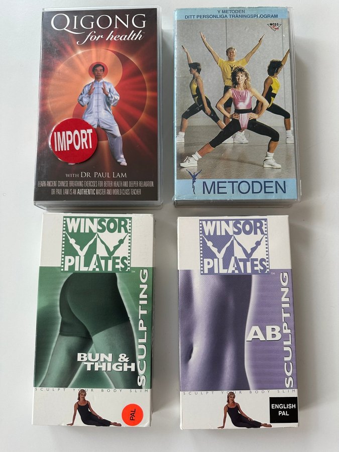 Se produkter som liknar VHS Träningsfilmer Qigong, på Tradera