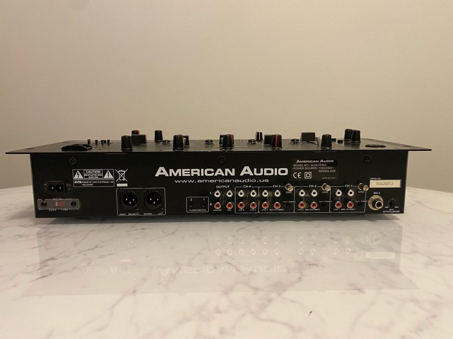 American Audio Q-2411 PRO Mixer | Köp på Tradera (724173626)