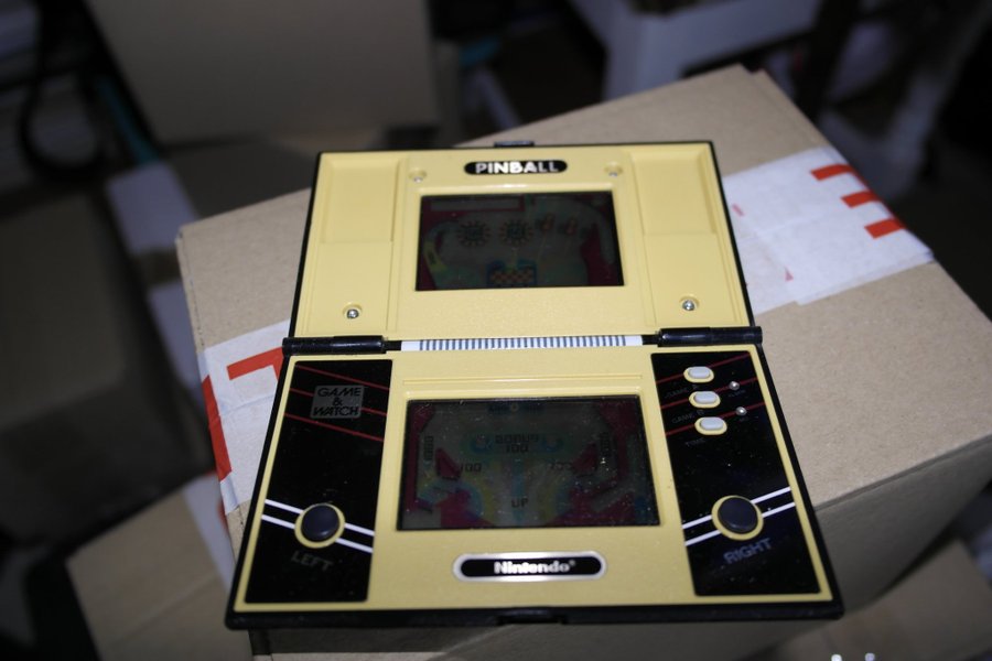 動作確認済み　Nintendo Game & Watch PINBALL Episode 38 - Nintendo Game & Watch Pinball PB-59 - 1983