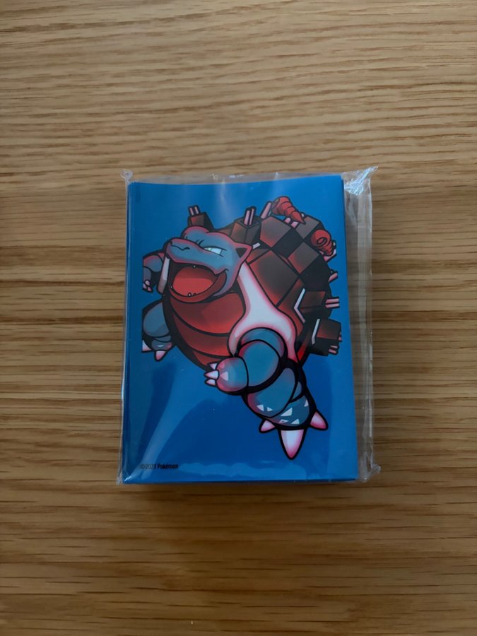 Pokmon Card Sleeves - Blastoise | Kp p Tradera (728847953)