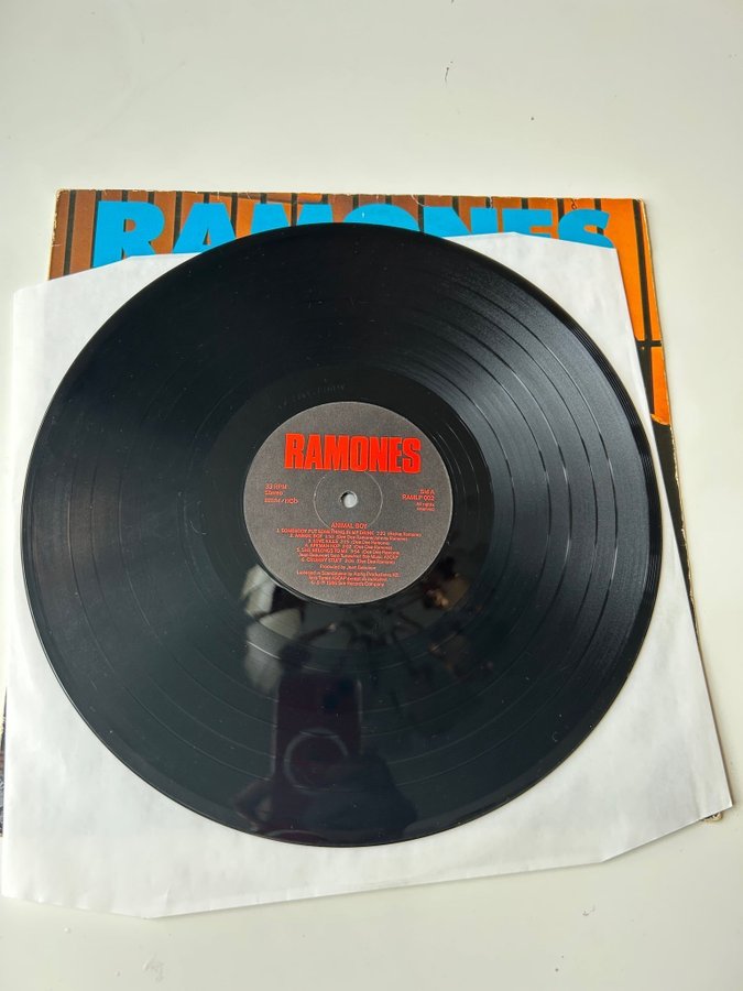 【LP】RAMONES　ANIMAL BOY Original Ramones Animal Boy Vinyl Record LP 1986 Album 12