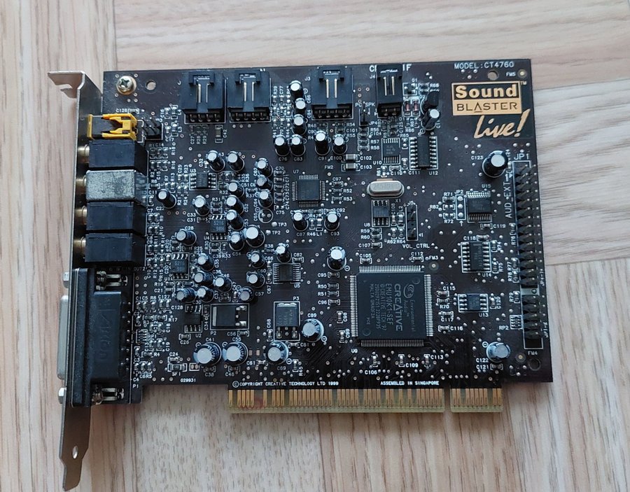 Creative Sound Blaster Live! CT4760 XGamer PCI Köp på Tradera (547688369)