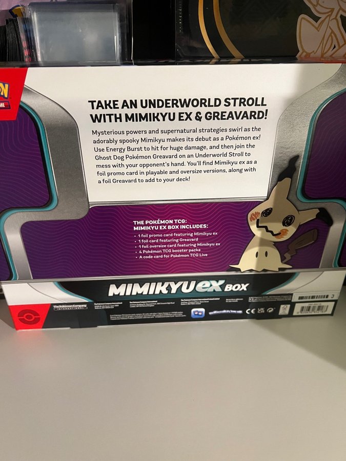 Se produkter som liknar Pokmon TCG: Mimikyu ex Box p Tradera (702463758)