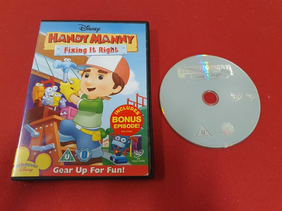 DISNEY HANDY MANNY FIXING IT RI.. | Köp från game-world på Tradera