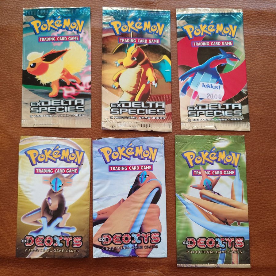 PPNADE Pokmon EX Delta Species & EX Deoxys Bo.. | Kp p Tradera  (731767136)