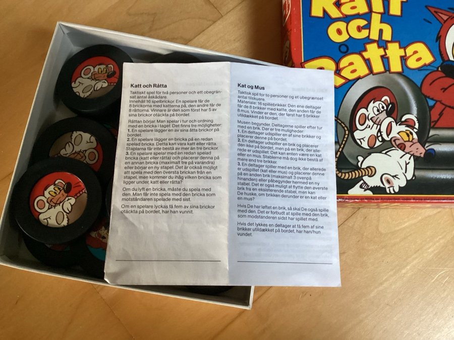 Se produkter som liknar Katt och Råtta- Spel på Tradera (654745911)