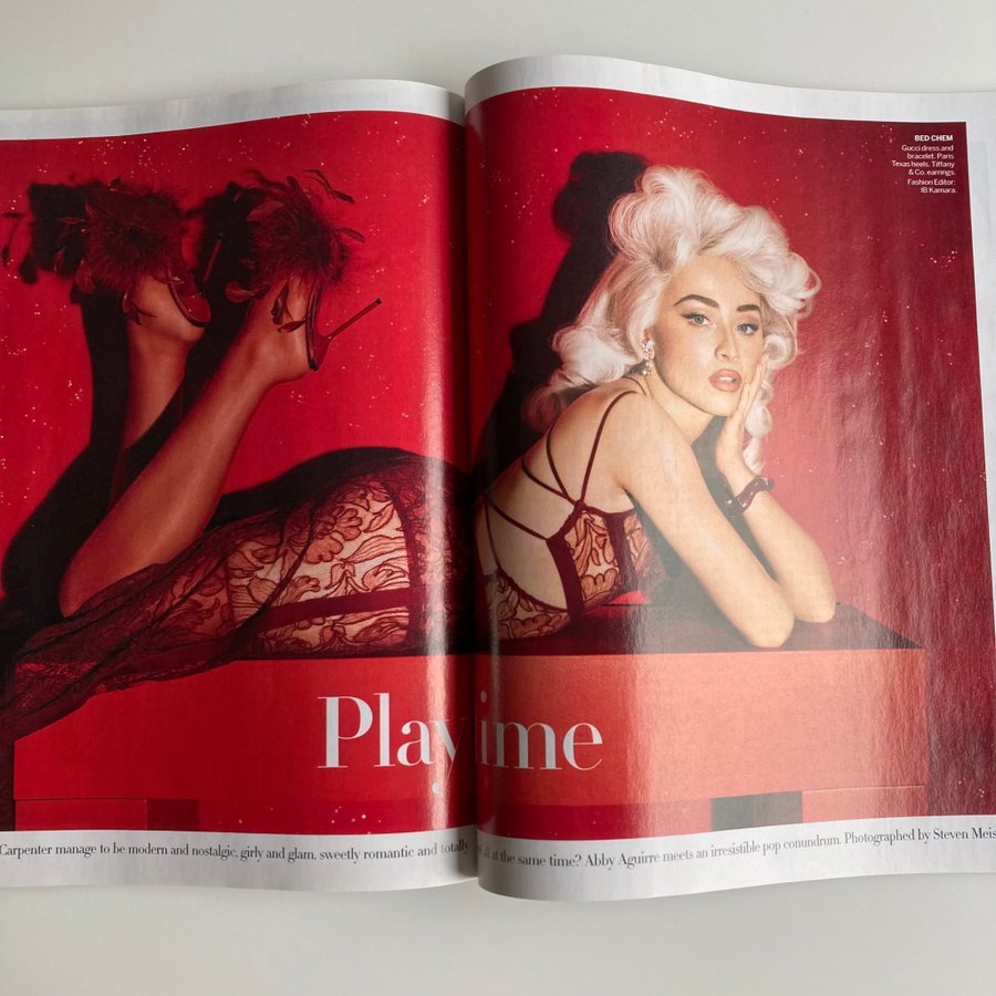 Sabrina Carpenter VOGUE US March 2025 | Köp på Tradera (730971544)