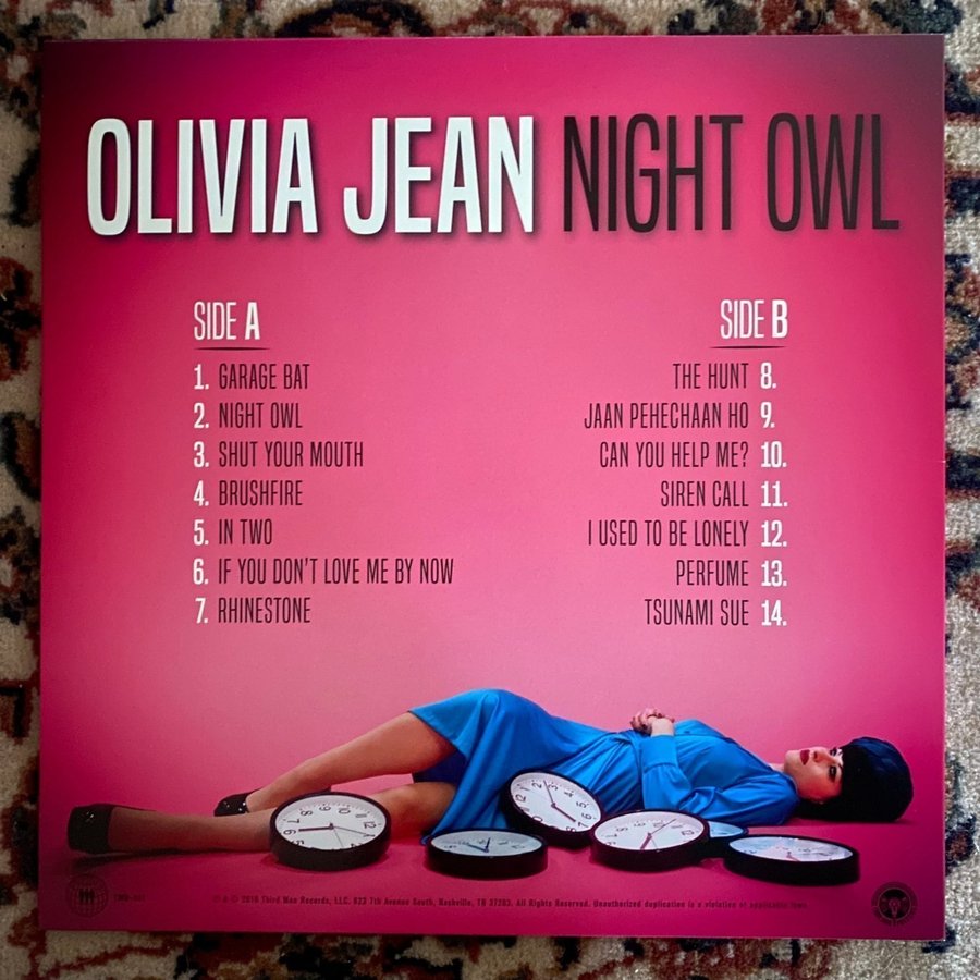 Olivia Jean Night Owl 7インチレコード Olivia Jean - Night Owl vinyl LP | Köp på Tradera (730322041)