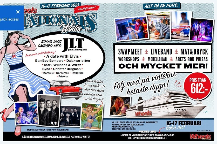 Se produkter som liknar Kryssning med Wheels Magazine på Tradera