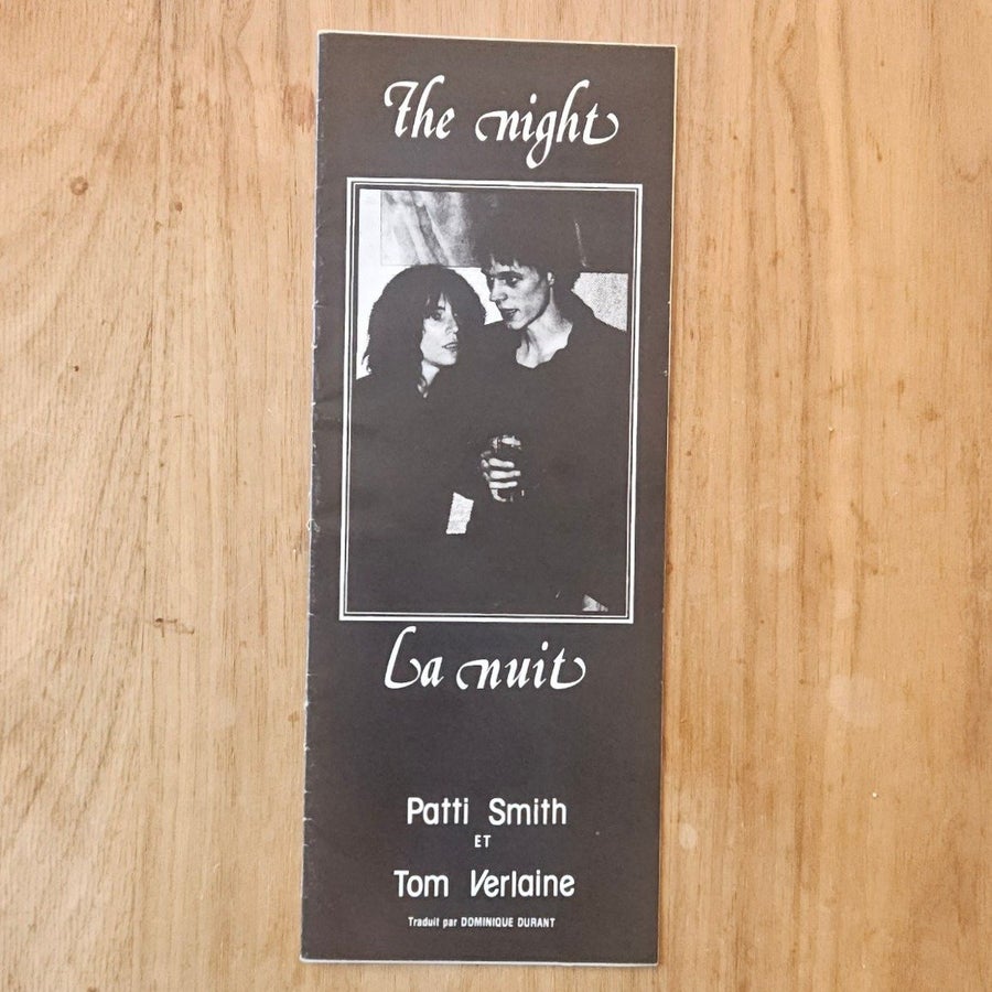 Patti Smith/Tom Verlaine The night La nuit - 1976 | Köp på Tradera