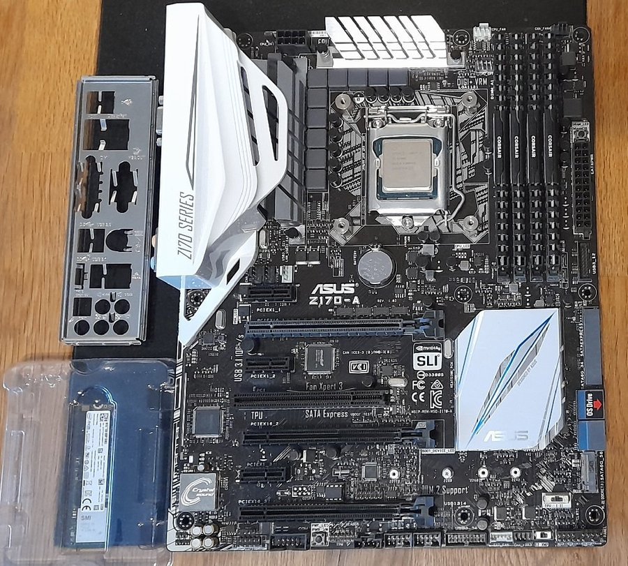 ASUS Z170-A, Intel i7-6700K, 32GB RAM, 512GB SS.. | Köp på Tradera