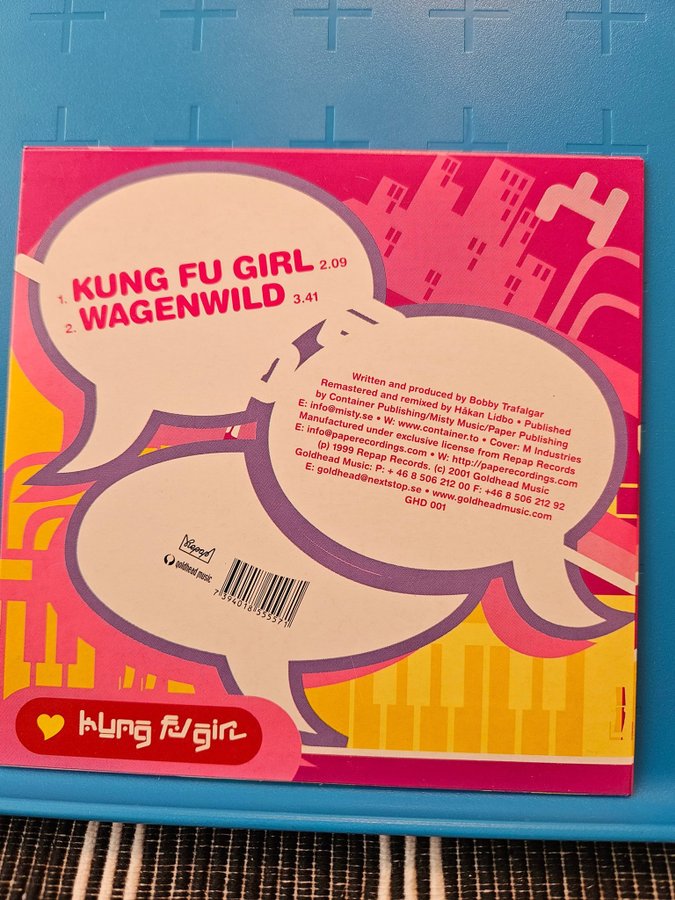 Kung Fu Girl - Bobby Trafalgar CD-singel | Köp på Tradera