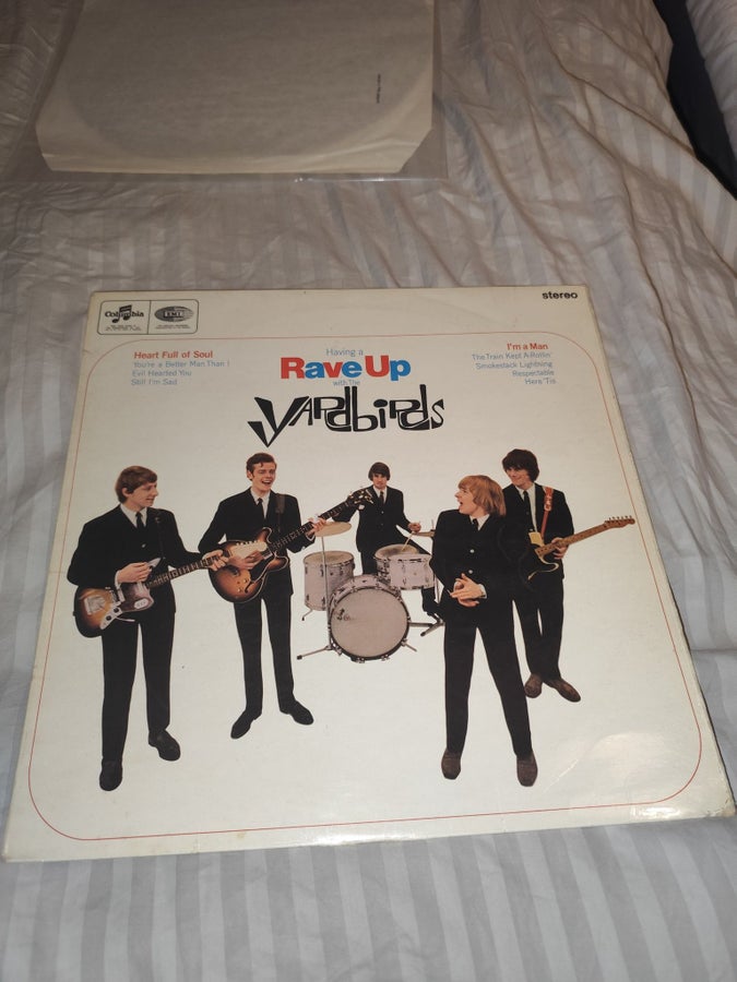 The Yardbirds - Having A Rave Up With The Yardb.. | Köp på Tradera