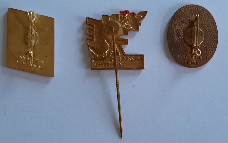 3 märken Europacupen fotboll (1961, 1963, 1967) | Köp på Tradera ...