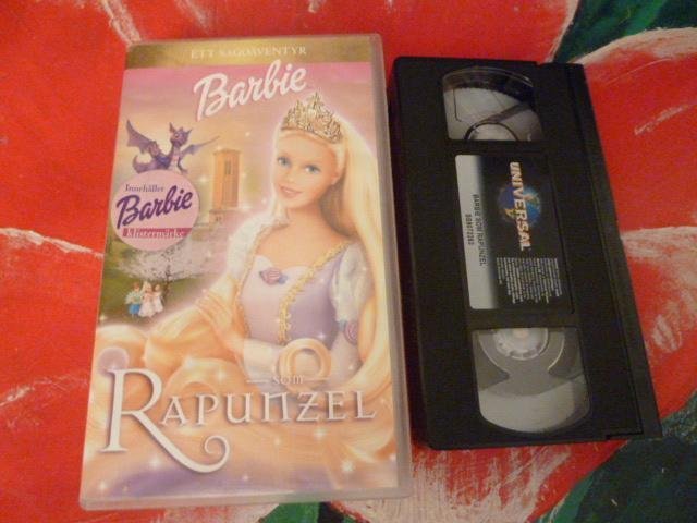Barbie As Rapunzel Vhs VHS, BARBIE SOM RAPUNZEL, Köp Från