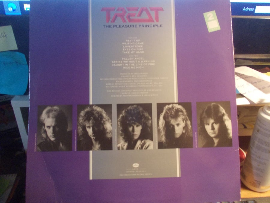 Treat - The Pleasure Principle (Vinyl) | Köp på Tradera (737017786)