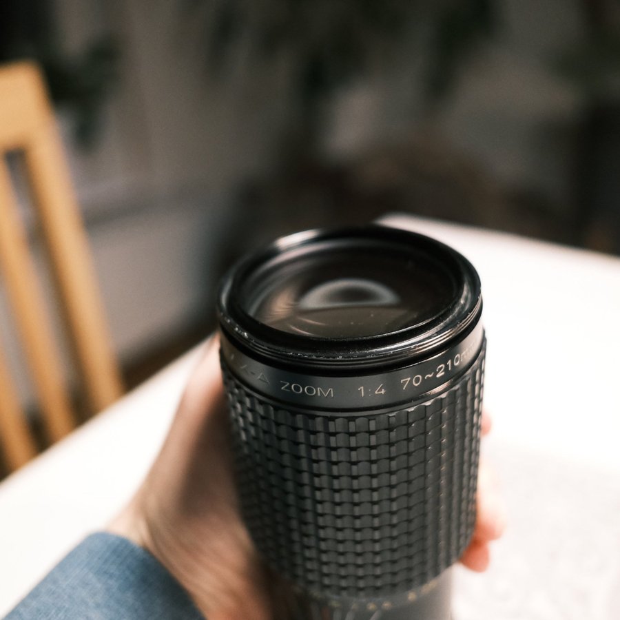 Zoom Pentax-A 70-210mm F/4 – Objectif Longue Focale Manuel (Japon, Occasion)