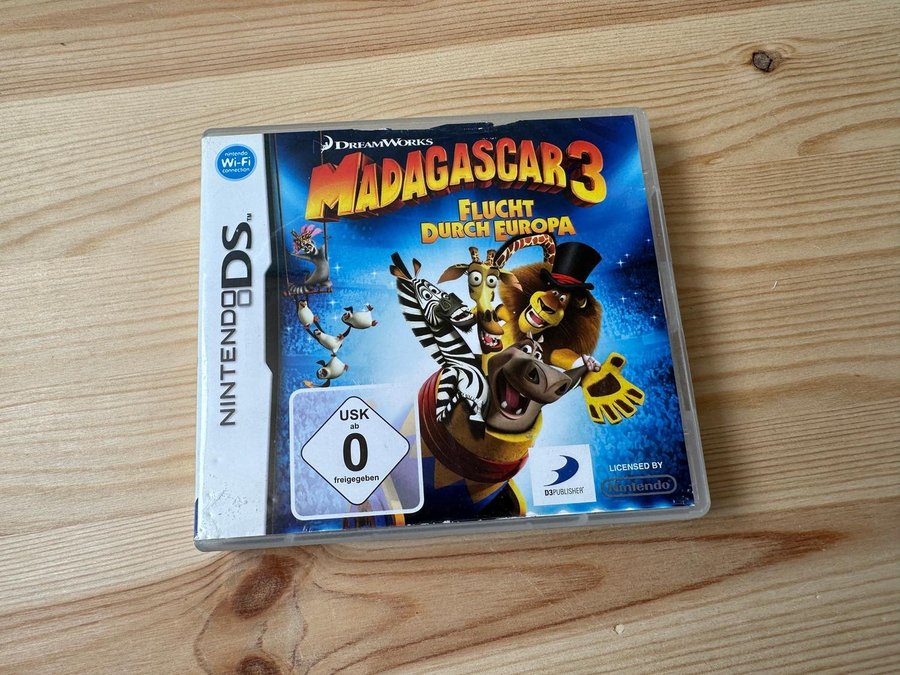 Madagascar 3 best sale nintendo ds