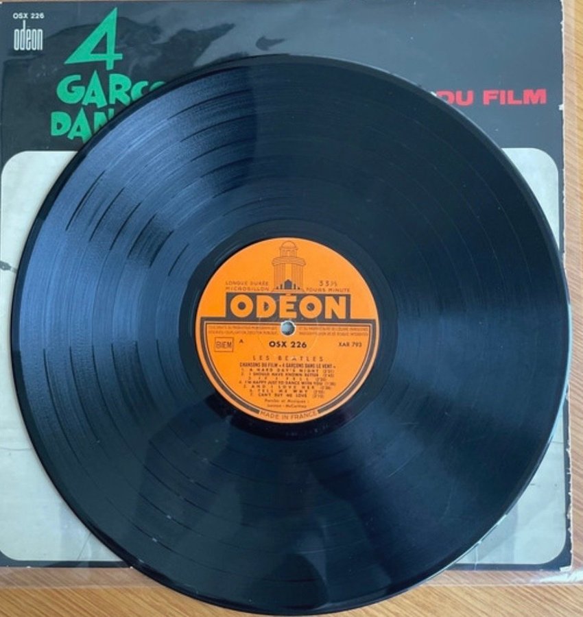 The Beatles - 4 Garçons Dans Le Vent - Chansons.. | Köp på Tradera