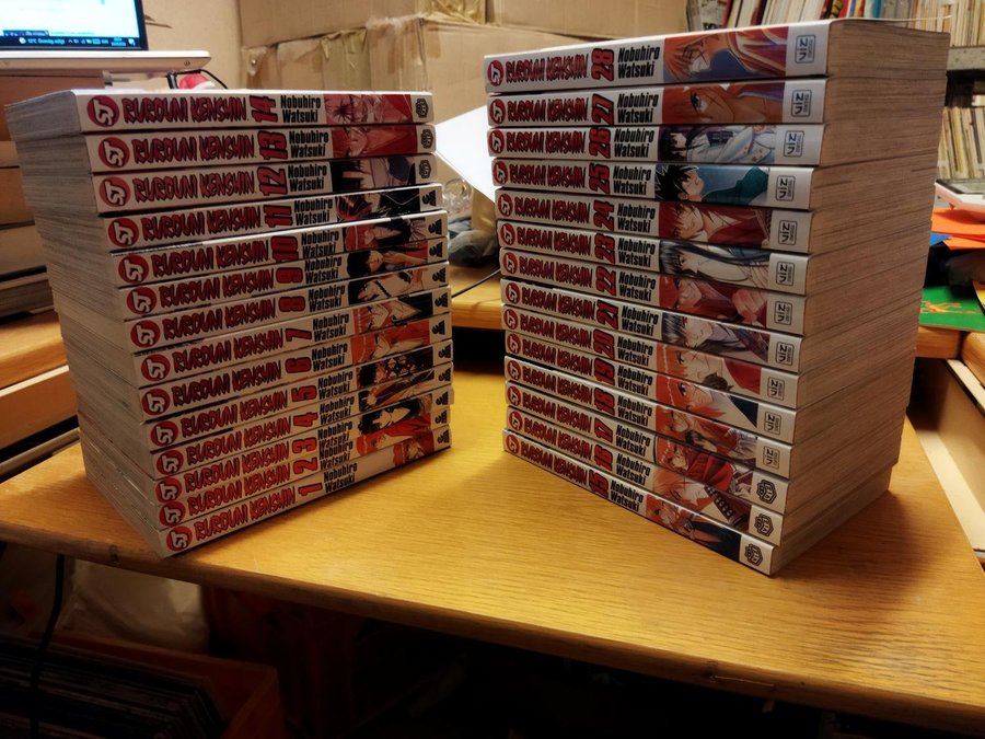 Rurouni Kenshin Vol.1-28 Comics Complete Full Set Manga in Japanese