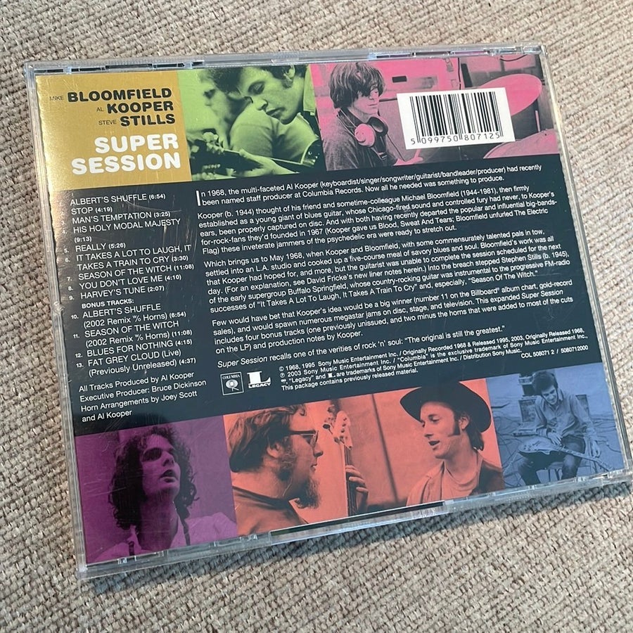 Mike Bloomfield, Al Kooper, Steve Stills - Supe.. | Köp på Tradera