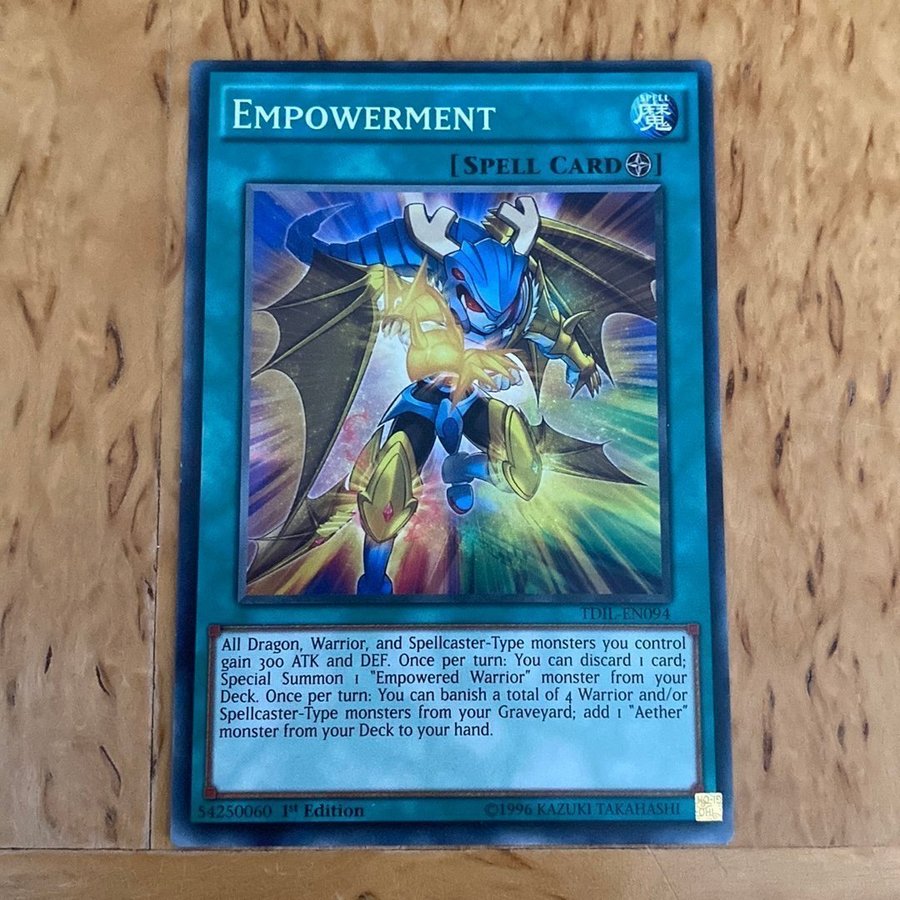Yu-Gi-Oh! Empowerment - Spell Card | Kp p Tradera (729062455) Yu-Gi-Oh! Empowerment - Spell Card | Kp p Tradera (729062455)