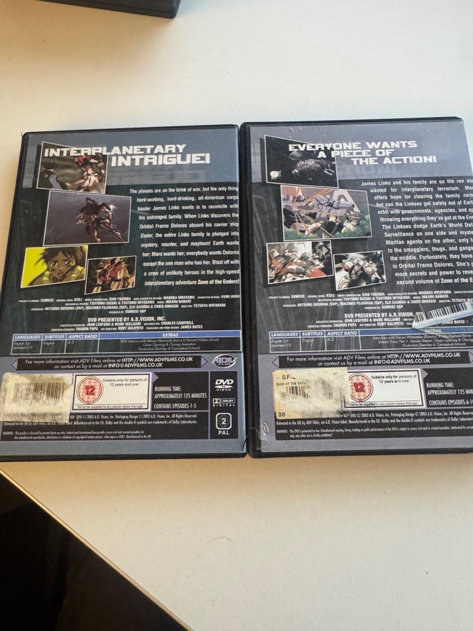 Zone of the Enders Z.O.E Dolores, I. DVD-box | Köp på Tradera