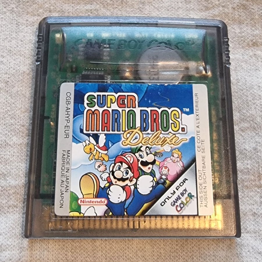 Super Mario Deluxe (Game Boy Color) | Köp på Tradera (624170795)