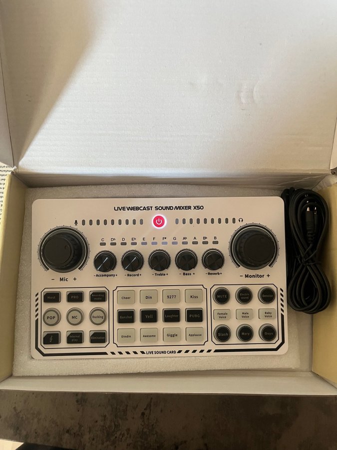 Live Webcast Sound Mixer X50 | Köp på Tradera (704415356)