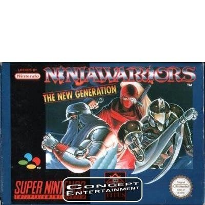 Ninja Warriors Snes Cover Ninja Warriors Snes Replacement Game