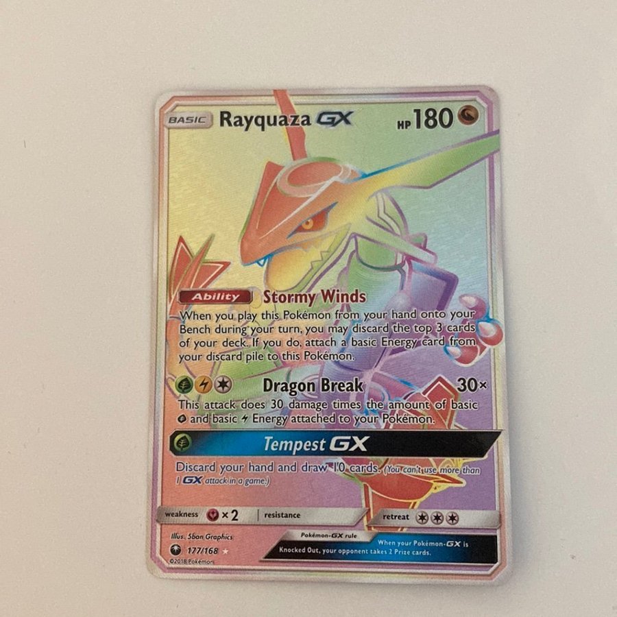 Rayquaza-GX (177/168), Busca de Cards