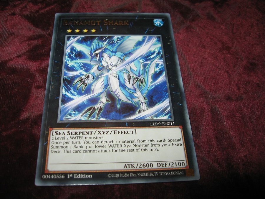 YU-GI-OH BAHAMUT SHARK LED9-EN011 | Kp frn ghost 64 p Tradera (621379642)