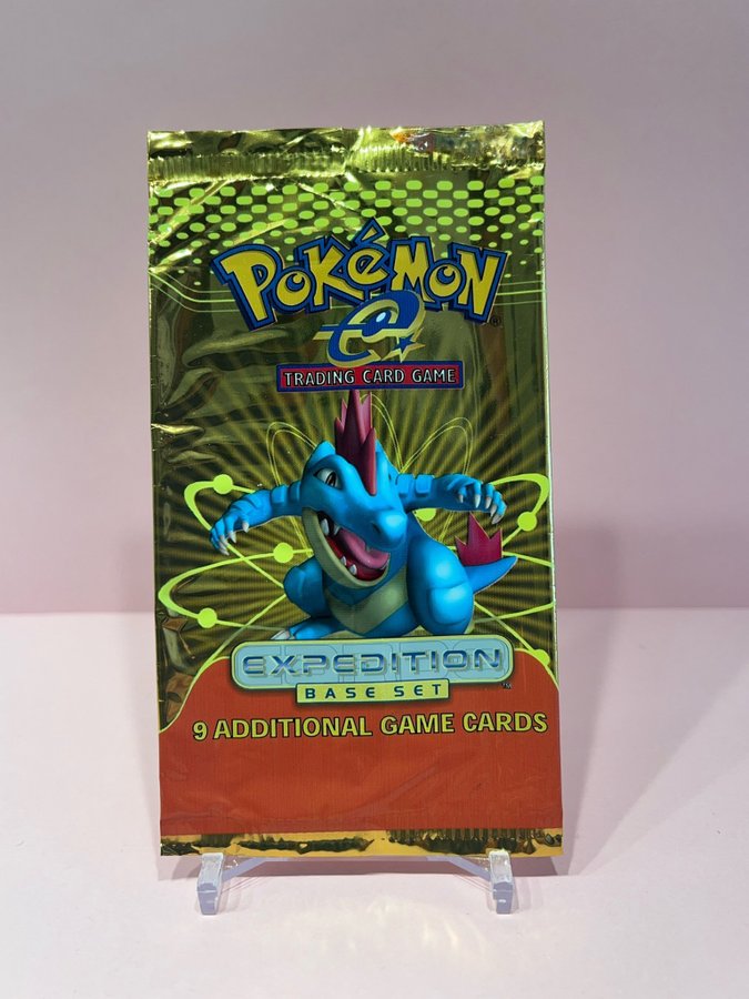 expedition base set booster box 2002 POKEMON EXPEDITION BASE SET BLASTOISE BOOSTER PACK PSA 10