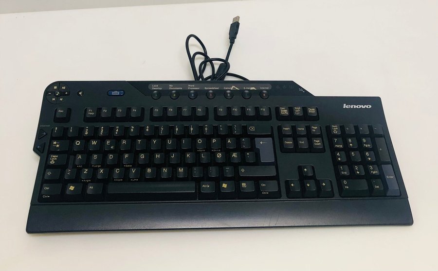 Lenovo SK8815 41A4984 USB PC Keyboard Köp på Tradera (622808948)