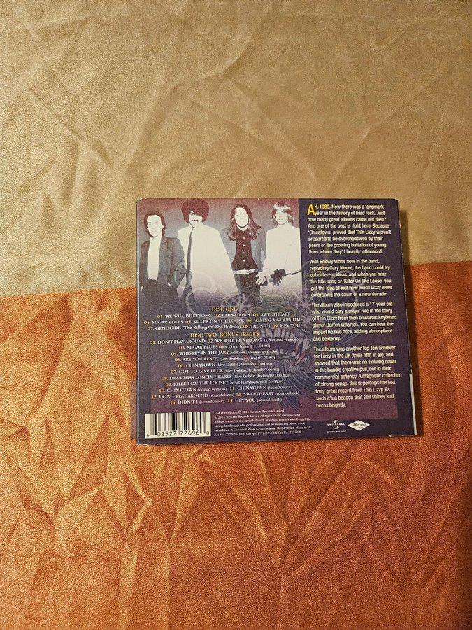 Thin Lizzy - Chinatown Deluxe Edition (2 CD) | Köp på Tradera