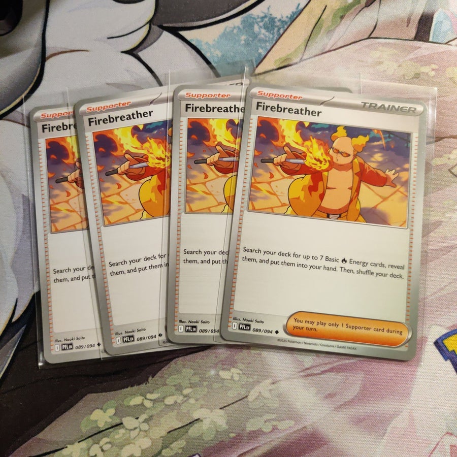 4-pack Firebreather 089/094 2025 Phantasmal Fla.. | Köp på Tradera ...
