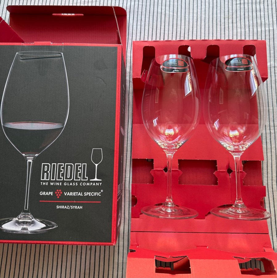 Riedel Lot de 2 verres Syrah/Shiraz - Vinum XL - Réf.6416/41