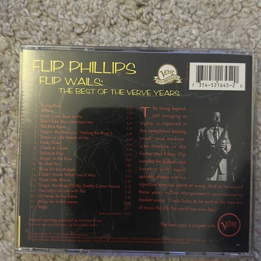 LP 12in米盤 両溝FLIP WAILS Flip Phillips 【総代理店】【認定店
