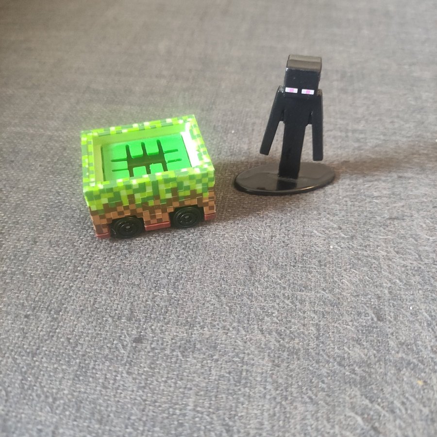 Minecraft Minecart Hot Wheels och Minecraft Köp på Tradera