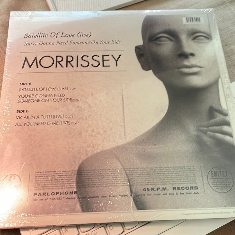 Morrissey - Satellite Of Love (live) Vinylsingel | Köp på Tradera