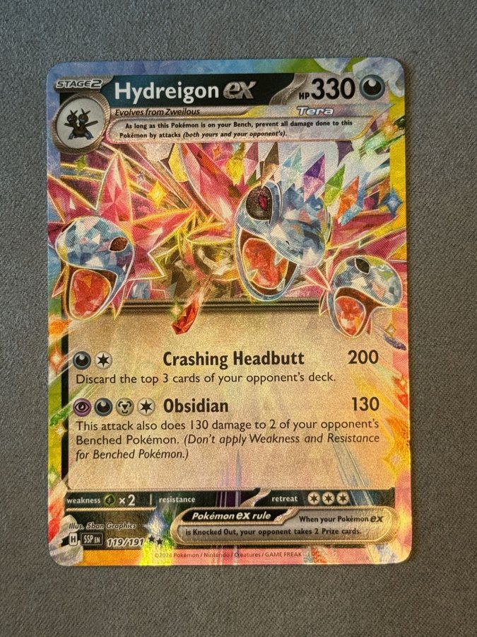 119 191 pokemon card Amazon.com: Hydreigon ex 119/191