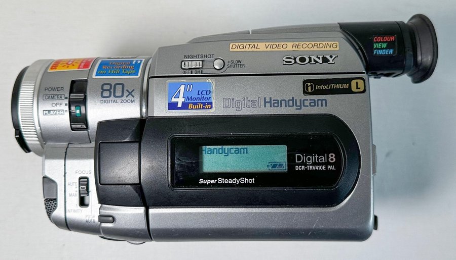 Camescope SONY DIGITAL 8 HI8 - DCR-TRV110E - Photo, audio & vidéo