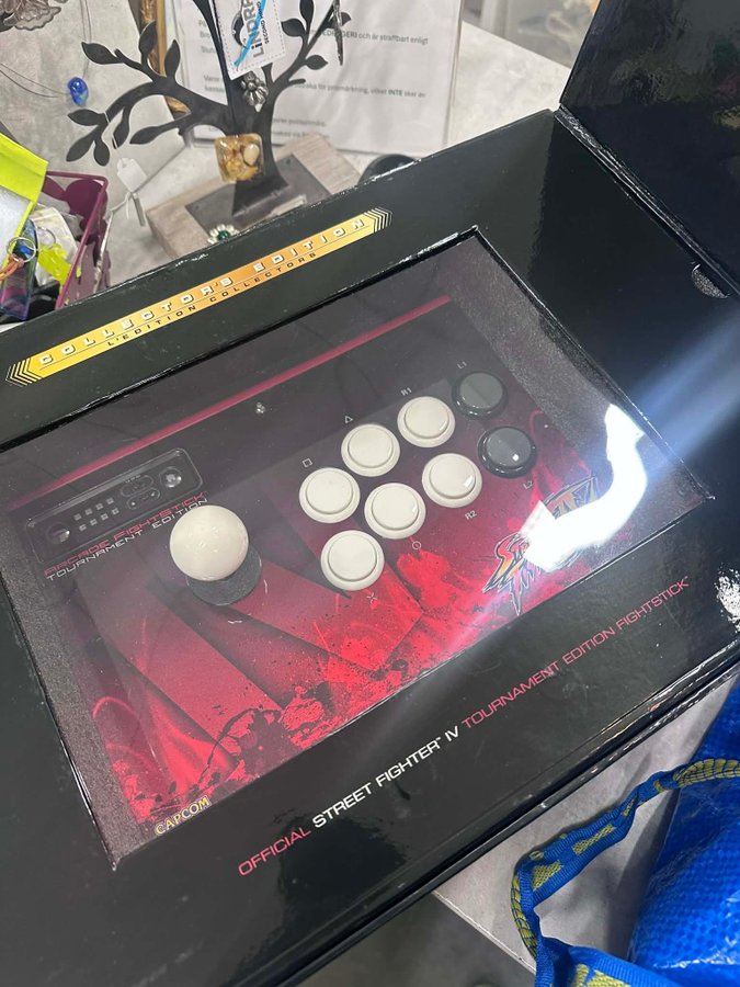 PAD STICK ARCADE FIGHTSTICK STREET FIGHTER IV COLLECTOR PS3